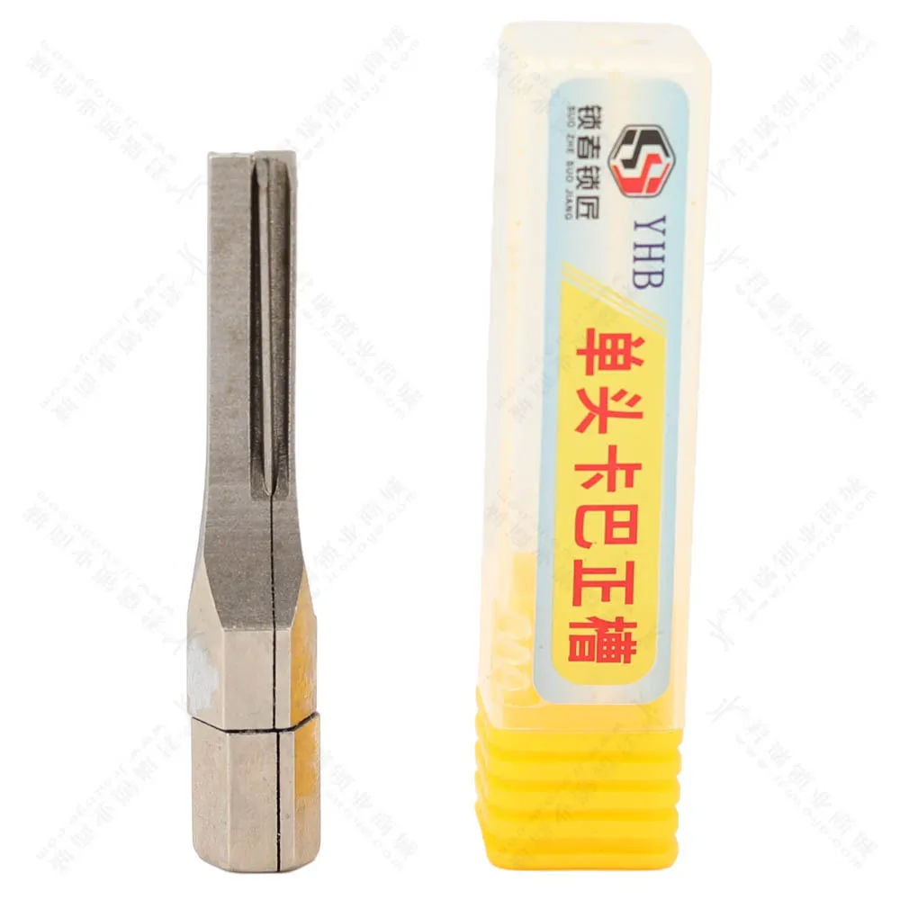 JMCKJ Locksmith Tools YHB-Single Head Kabbah Positive Slot Tin Foil Soft And Hard Tool