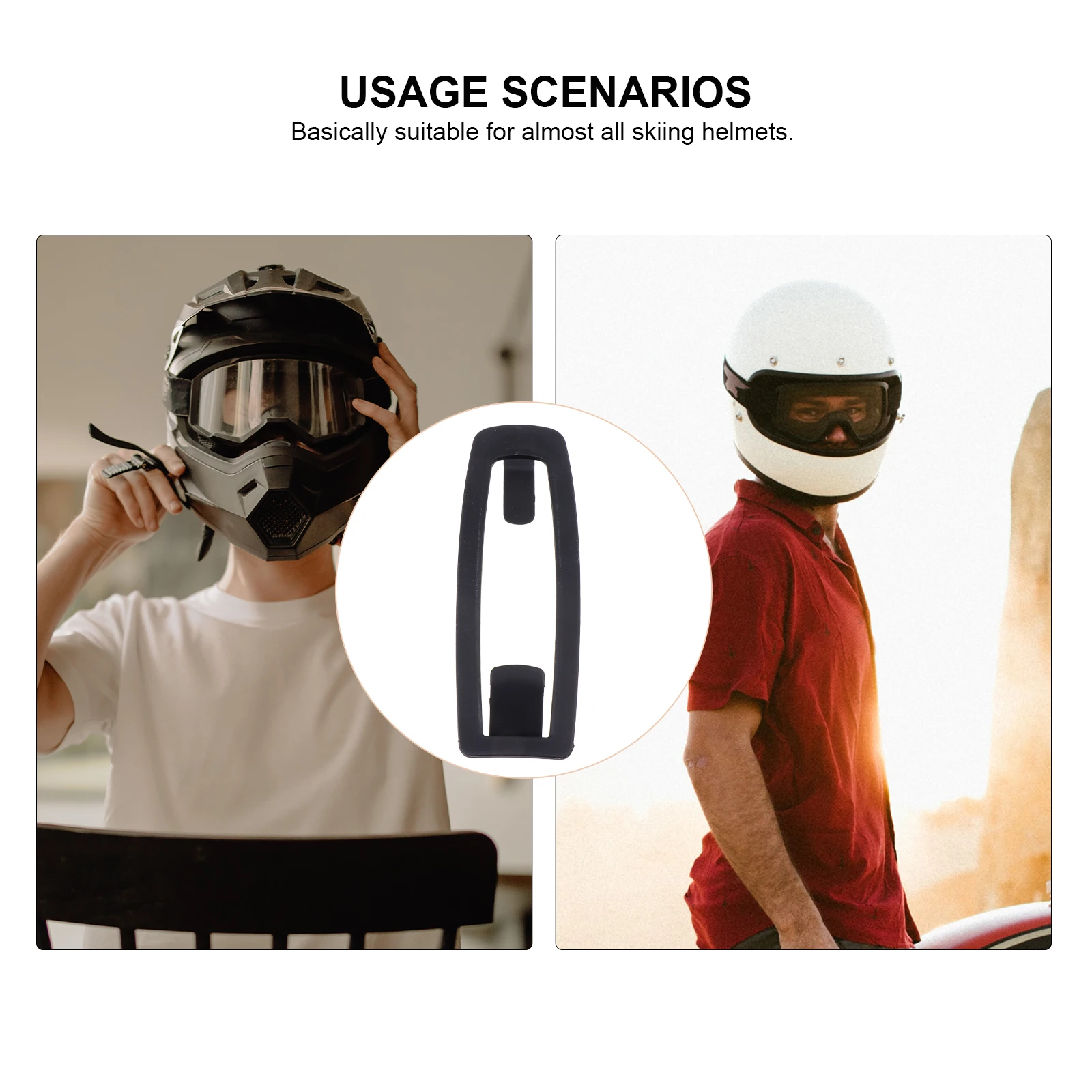 

1Pcs Snow Glasses Goggles Belt Buckle Ski Accessory Universal Strap Clip Outdoor Biking Snow Glasses Belt Buckle