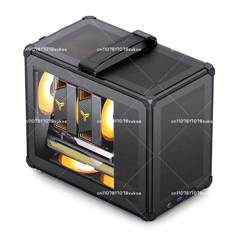 C6 Small Chassis MATX/C6itx Version Air-cooled ATX Power Supply Dustproof Portable Mobile Phone Case