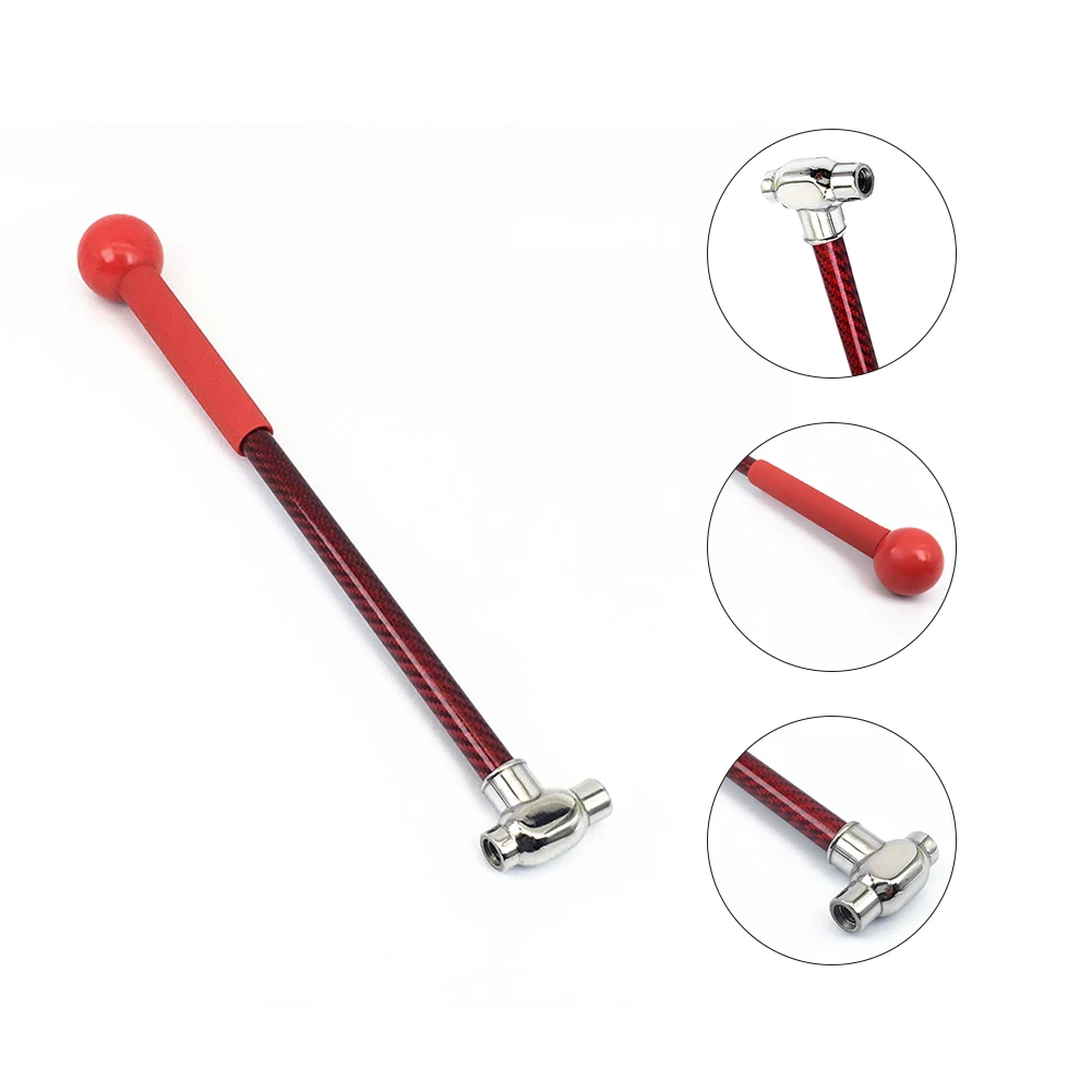 Paintless Body Dent Removal Tools Knockdown Tap Down Hammer Double-Faced Sheet Metal Leveling Hammer For Hail Damage Dent Repair