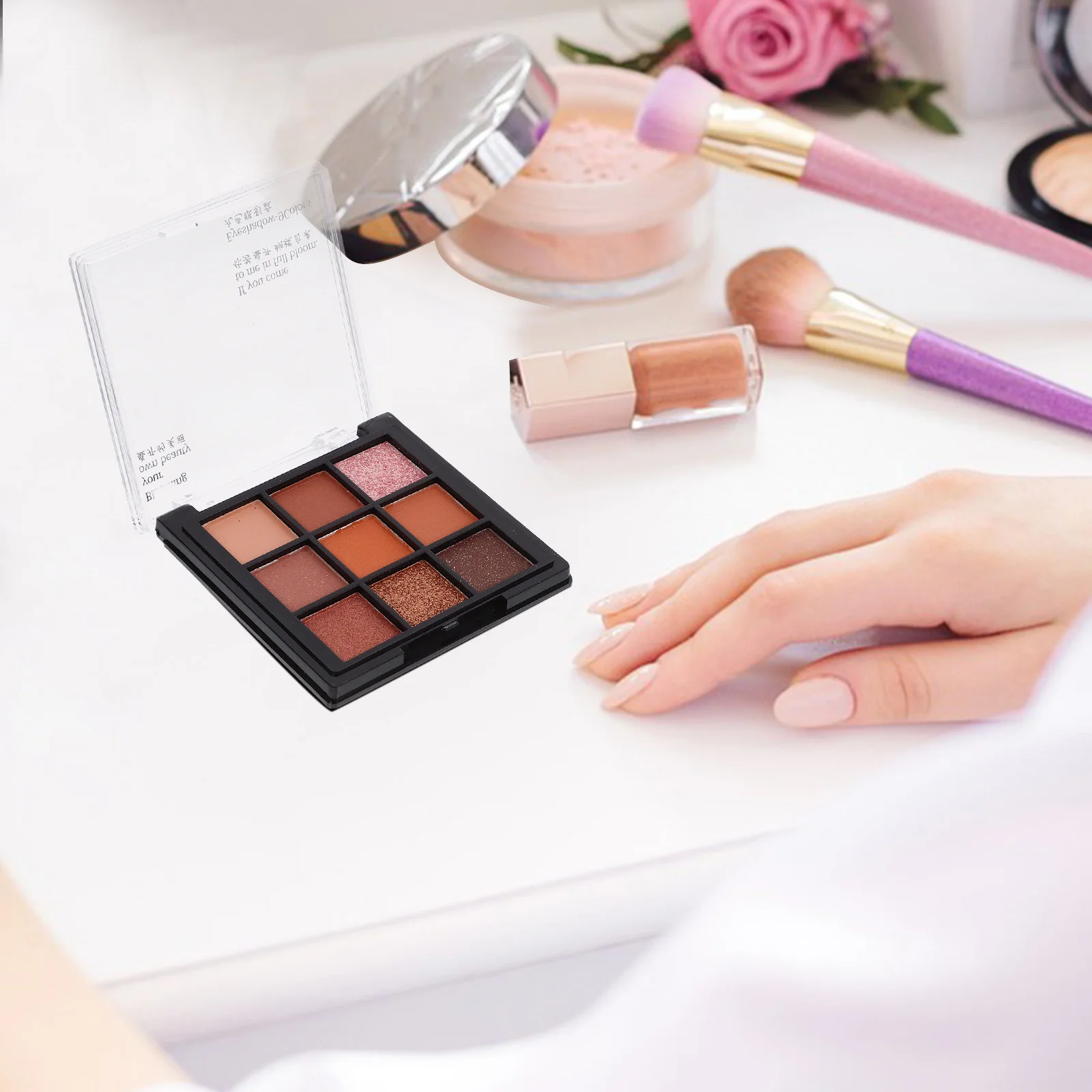 1개 아이섀도우 세트 색소가 풍부하고 부드러운 지속력 있는 메이크업 아이섀도우 팔레트 과일 아이스크림 색상 매트 쉬머 마감