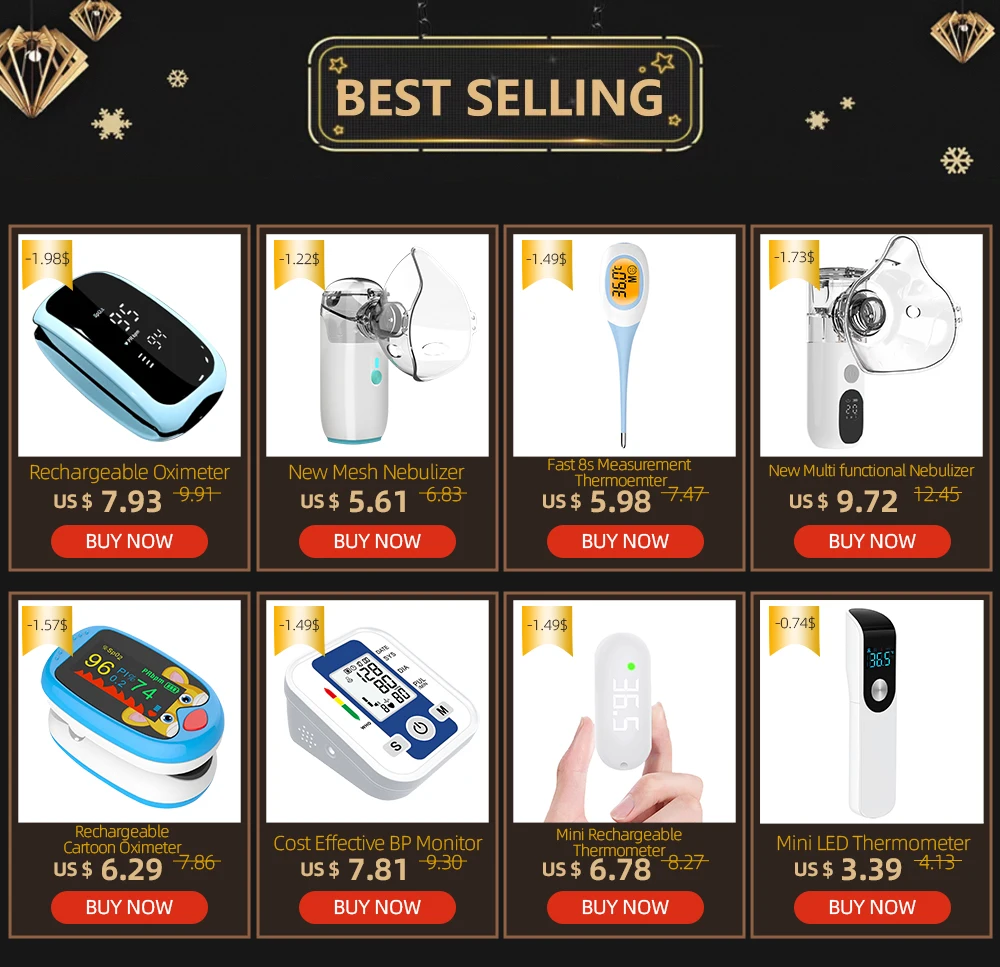 JUSTLANG Rechargeable Nebulizer Adjustable LED Display Medical Silent Ultrasonic Inhaler Mobile Steam Device Adult Child Medical