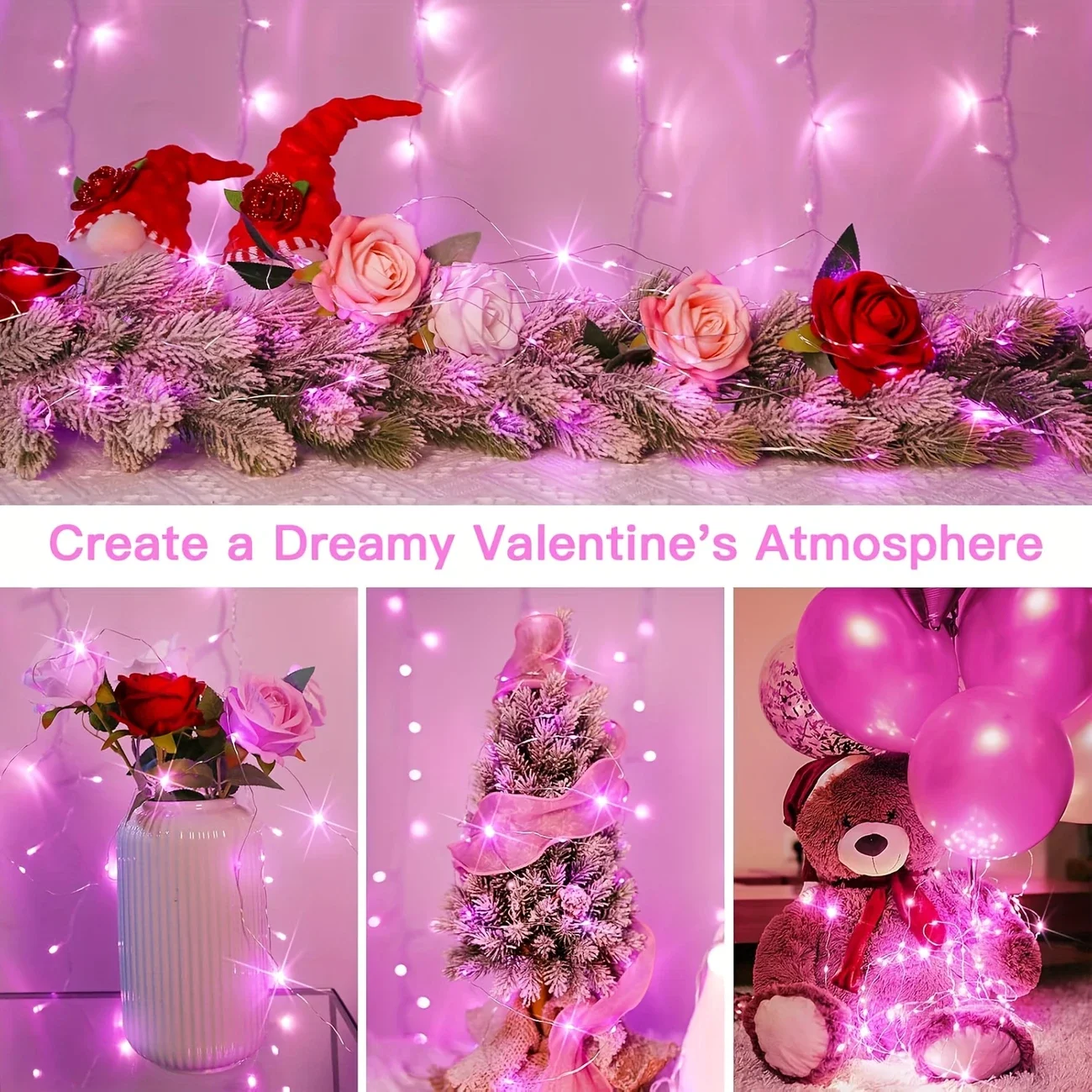 1PC 10/50/100 LED basato a batteria filo di rame lucine per la casa festa di nozze decorazione del festival