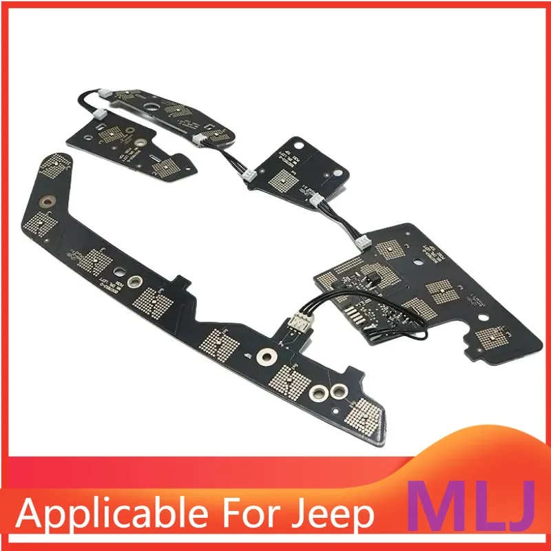 

Для JEEP Grand Cherokee WK2 2014-2021 фара светодиодный чип ангельские глазки доска белый свет автомобильные аксессуары дневные ходовые огни