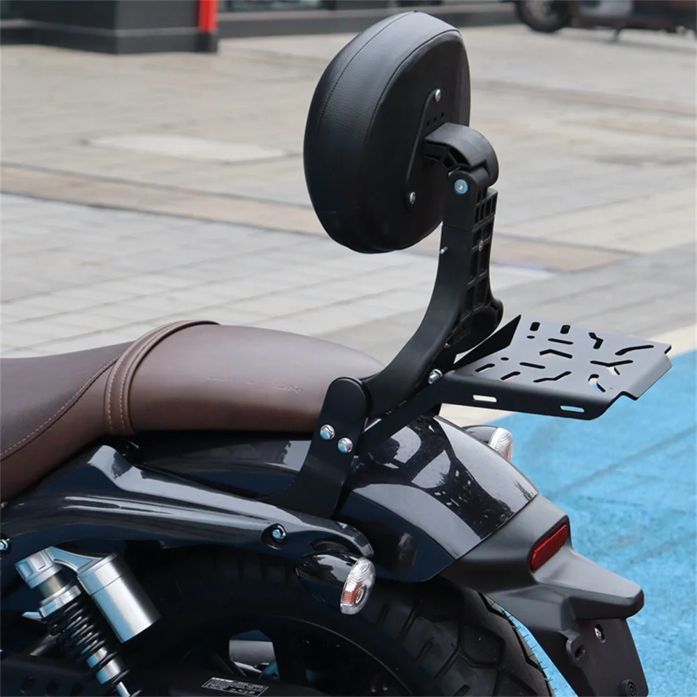 

Motorcycle Retractable Folding Backrest For QJMOTOR SRV 150/250 QJ150-2N SRV150