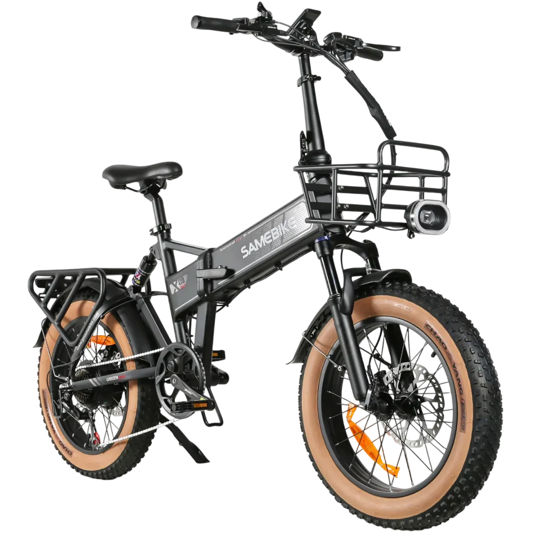 AliExpress Samebike Folding Electric Bike 1000W Motor 48V15AH Battery Hydraulic Brake Electric Bicycle Adult 20" Tire Riding Portable Ebike