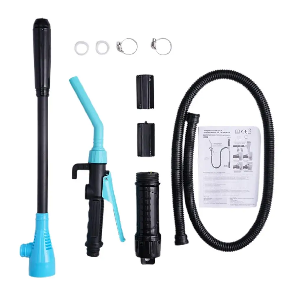 2.4Gallons Electric Syphon Pump Battery Powered Fuel Transfer Portable Transfer Pump Siphon Tools Min Water Liquid Pump Pum S1A4 - Image 4