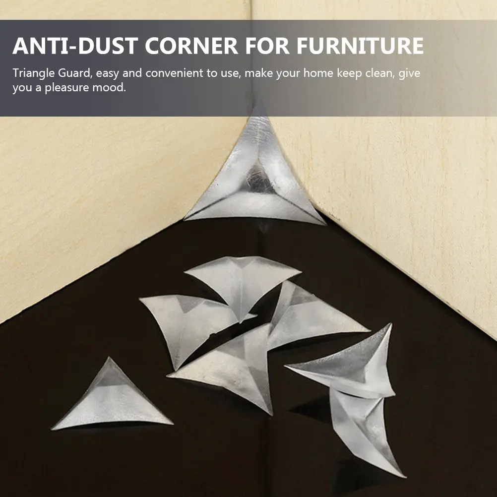 

400 шт. Защитные уголки для лестниц и мебели, прочные, легкие, треугольные, для ящиков, столов, шкафов, для дома и офиса