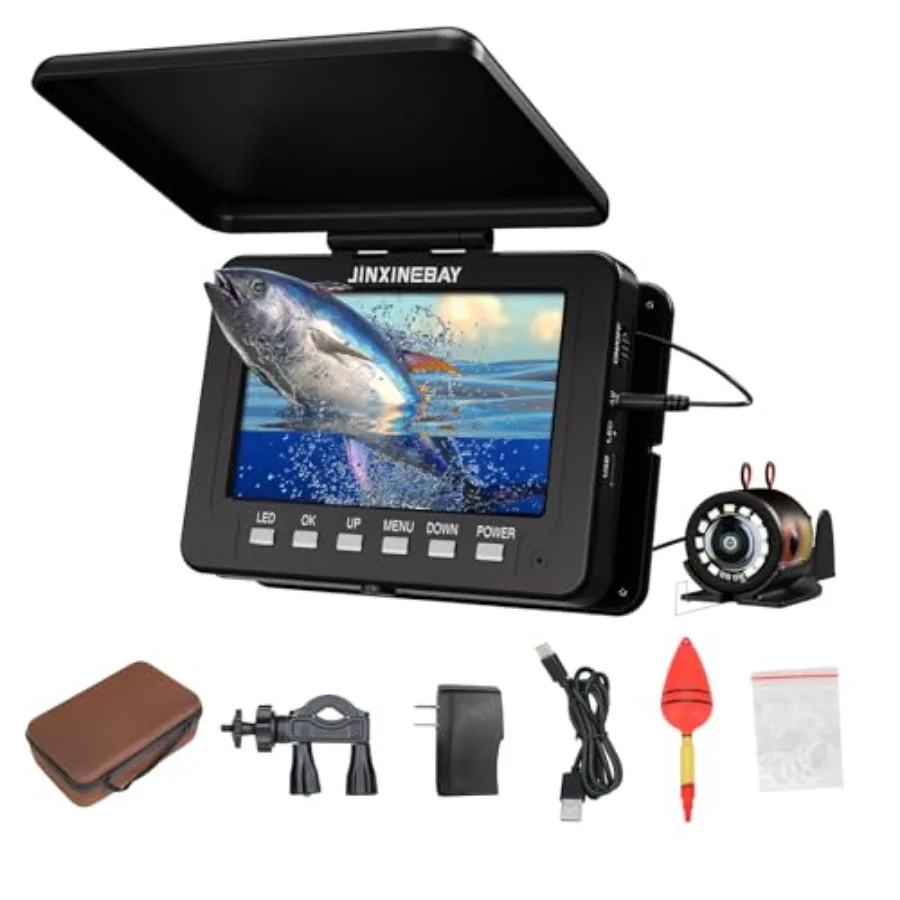 Portable Underwater Fishing Camera with USB-C Charging