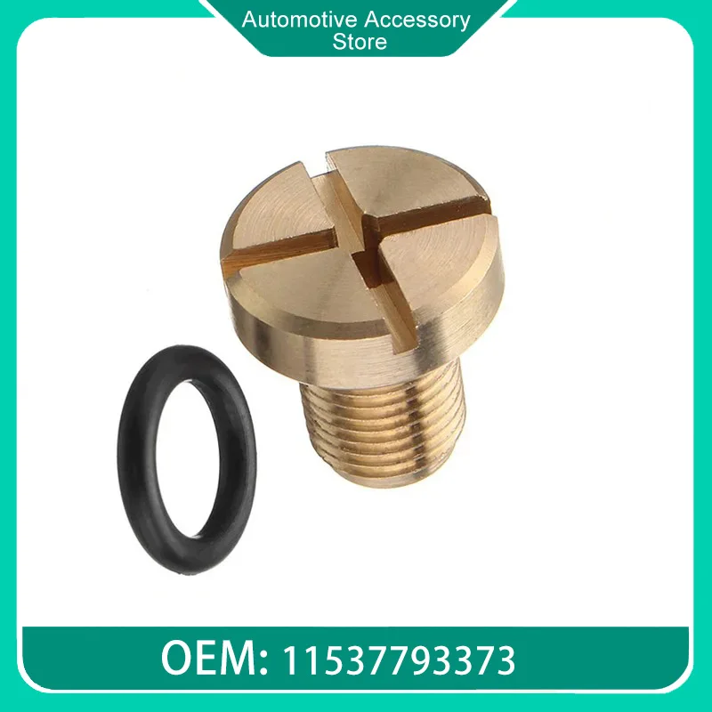 

17111712788 17127515488 11537793373 17110141325 Radiator Overflow Coolant Expansion Tank Bleed Screw Brass for BMW E36 E39 E46