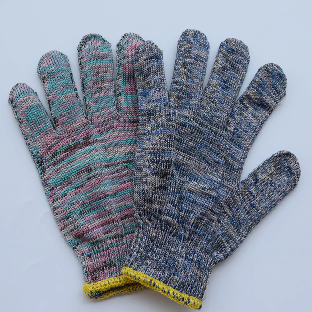 

12Pairs Heavy Duty Gardening Gloves Puncture-Proof Pruning Gloves for Garden Breathable Stretchable Perfect Gifts