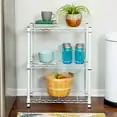 

Shelf Steel Heavy Duty Adjustable Storage Shelves, White, Holds up to 250 lb per Shelf