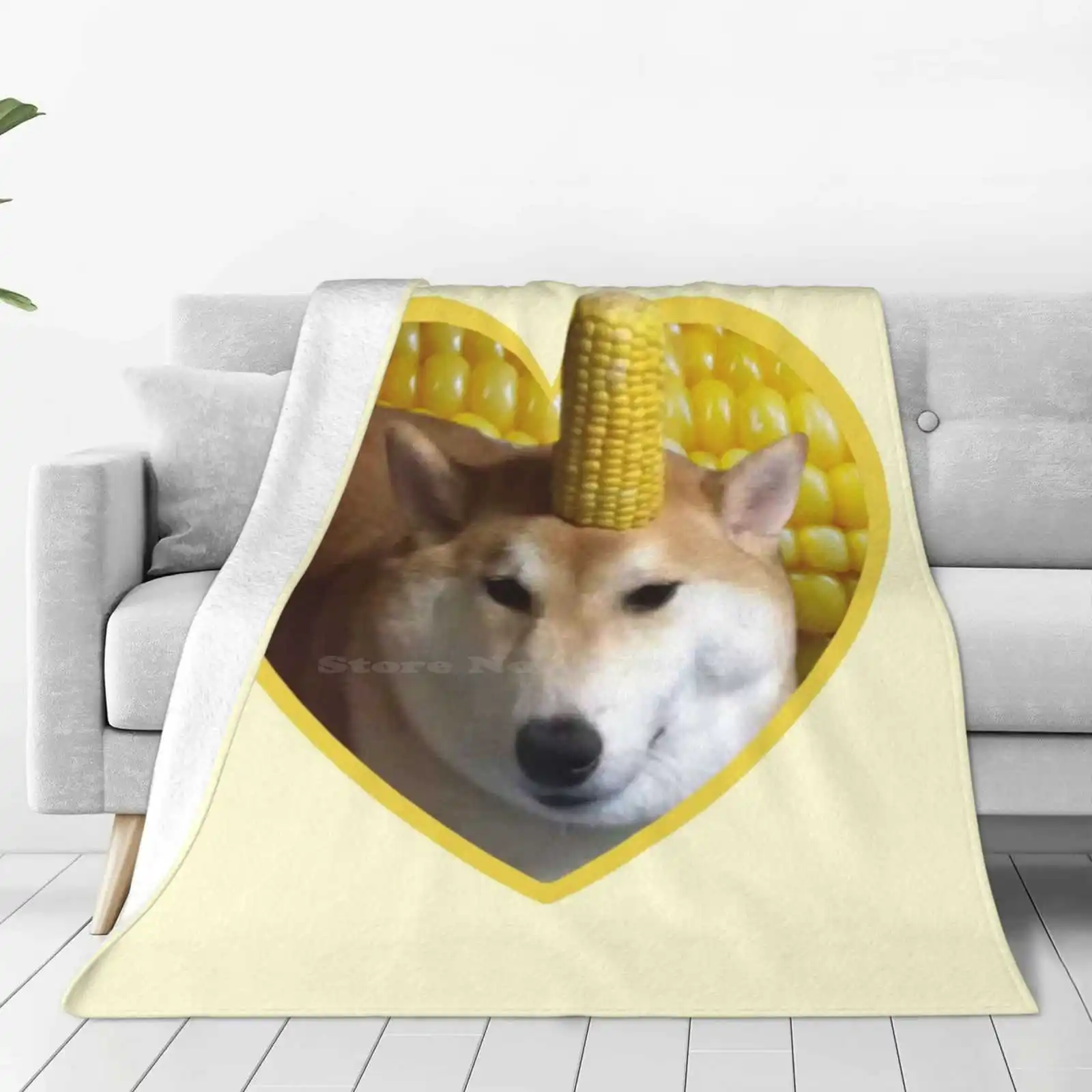 Doggo Stickers : Corndog Fashion Soft Warm Throw Blanket Dogs Lobster Corgi Corgis Dog Lover Puppy Memes Reddit Funny Cute