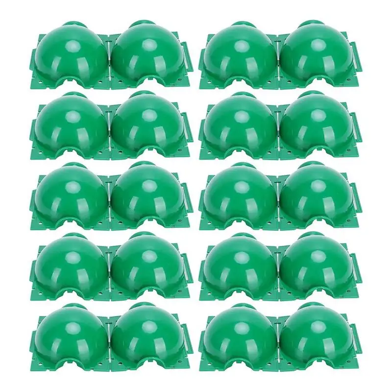 Plant Rooting Ball 10 Pieces Reusable Propagation Balls Gardening Supplies With Drain Holes For Home And Yard Backyard Farm