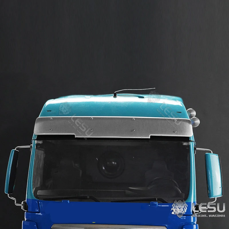 RC LESU 1/14 Simulationsmodell-Visier für Tamiya Hydraulikbagger, Lader, Muldenkipper für SCANIA, MAN, VOLVO Kipper DIY-Teile – Detail 4
