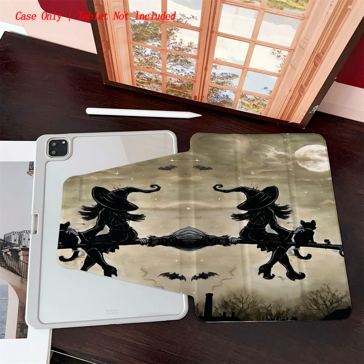 حافظة iPad بنمط فني فريد من نوعه - غطاء متين مقاوم للصدمات لهاتف Apple Pro/Air/Mini