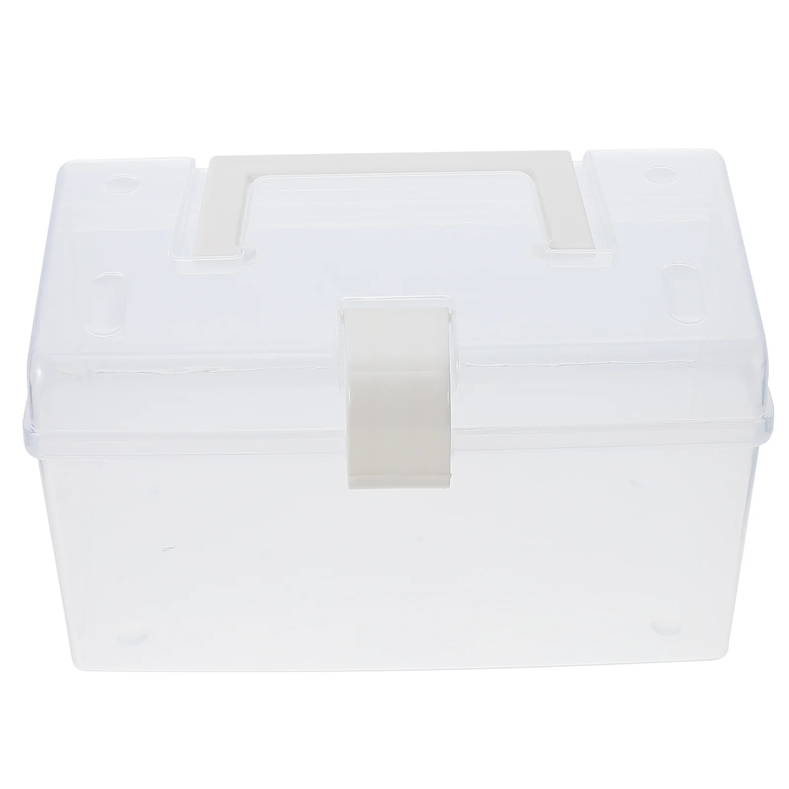 1Pcs Mask Storage Box Dustproof Organizer Case Made of Premium Plastic Compact Portable Container for Face Cover Easy Carry and