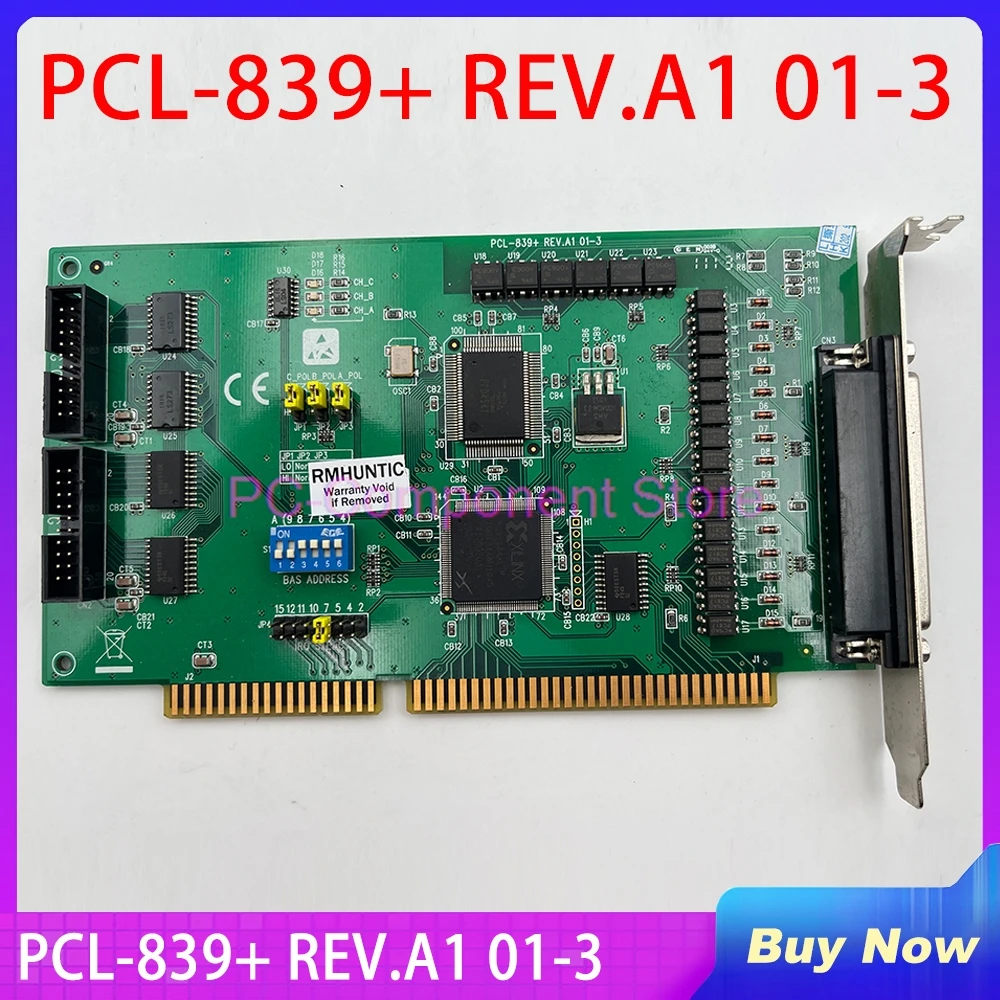 

Data Acquisition Card 3-Axis Stepper Motor For Advantech Capture Card PCL-839+ REV.A1