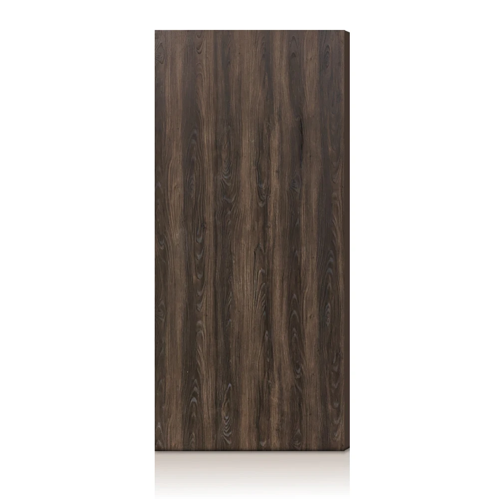 

30 in. x 80 in. Walnut Texture Flush Hollow Core Composite Interior Door Slab