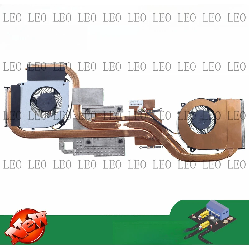 

SS Laptop CPU Heatsink Fan 6-31-NH5D2-100