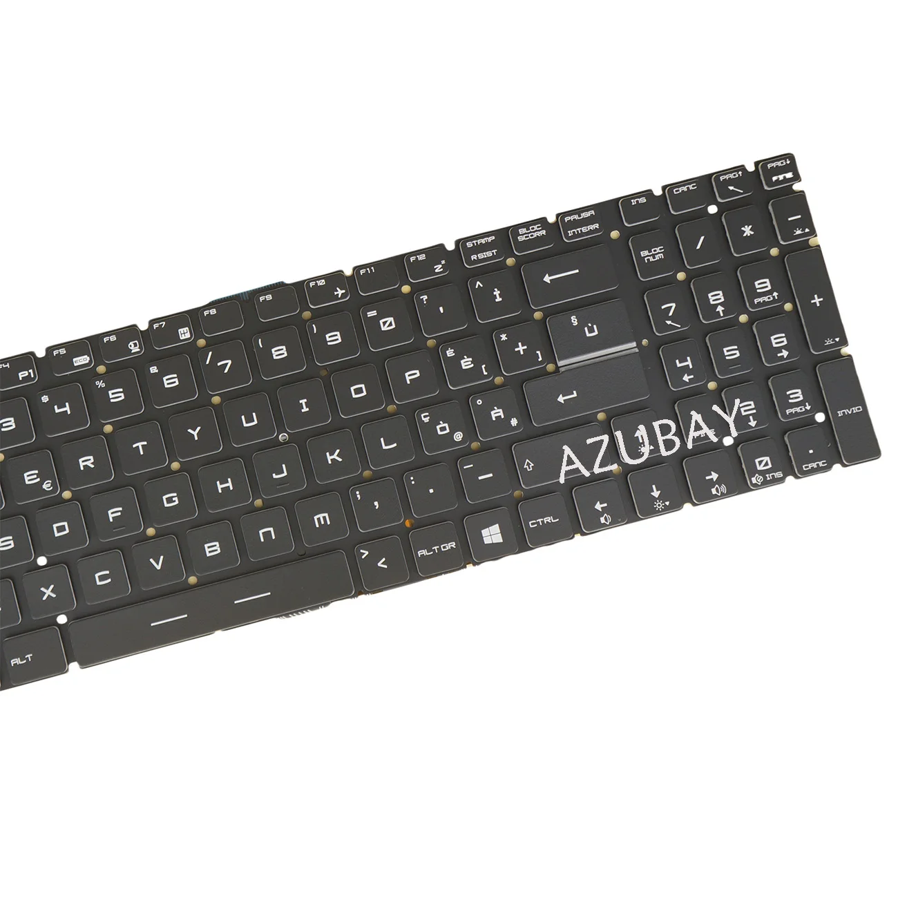 Italian Laptop Keyboard For MSI MS-16J2 MS-16J1 MS-1792 MS-1791 MS-1795 MS-1794 MS-16J5 MS-16J4 MS-179B MS-1799 White Backlit