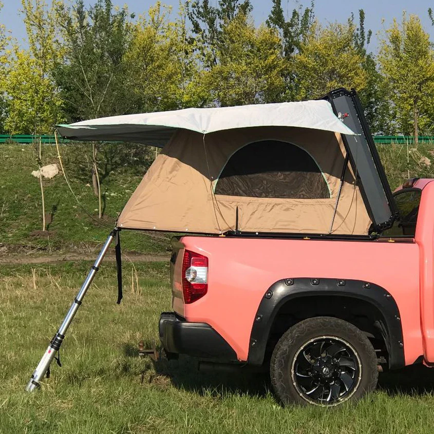 Car Roof top Tent Off Road SUV Camping Rooftop Tent Includes Ladder Hard Shell Alloy Overland for 1-2 persons