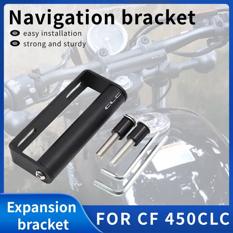 

For CF 450CL-C 450CLC 450 CLC CLC 450 Motorcycle Navigation Bracket Plate Phone Stand Holder GPS Holder Expansion bracket