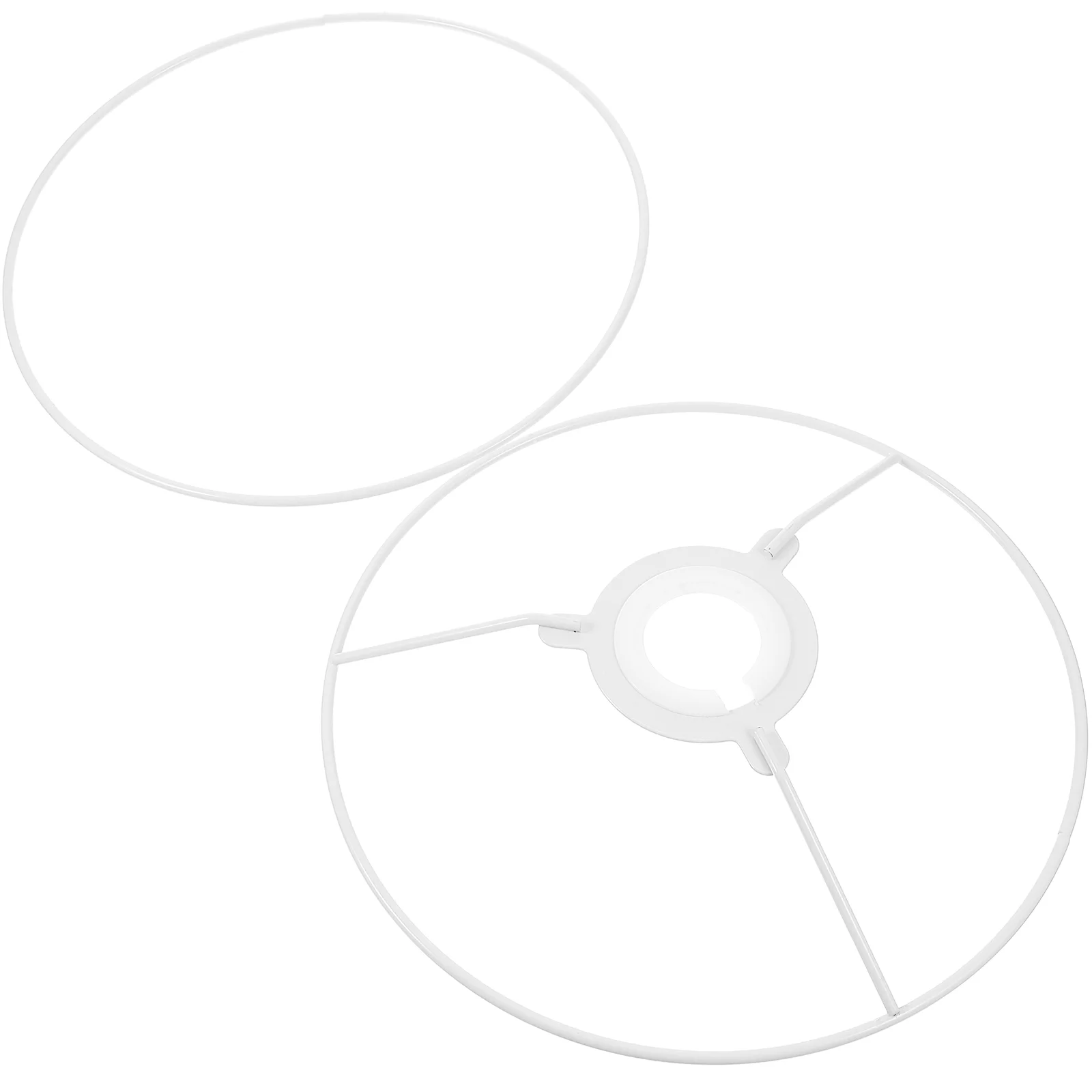 

Lampshades for Table Frame Holder Wire Cover Light Metal Ring Support Fix Pendant DIY