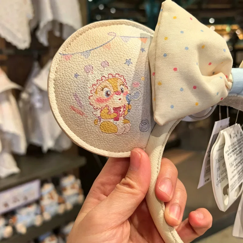 Disney Chip 'n' Dale Storybook Kingdom Ear Headband - Cute Cartoon Print Faux Leather Hairband For Adults & Teens view 4