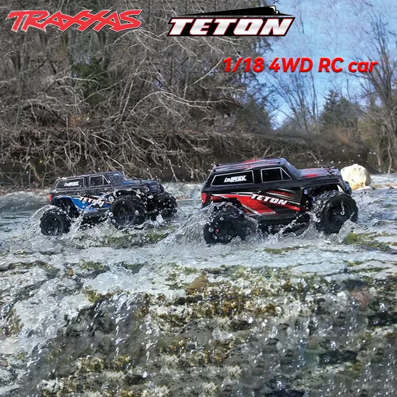 TRAXXAS LaTrax Teton 1/18 RTR 4WD RC electric climbing off-road vehicle model remote control car 76054-1 adult boy toy