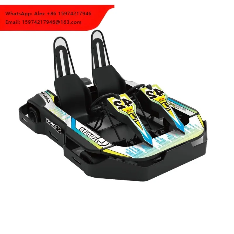 270cc Track Kart Adult Race Drift Outdoor Electric Kart Children's Commercial Adult 2 Seater Kart