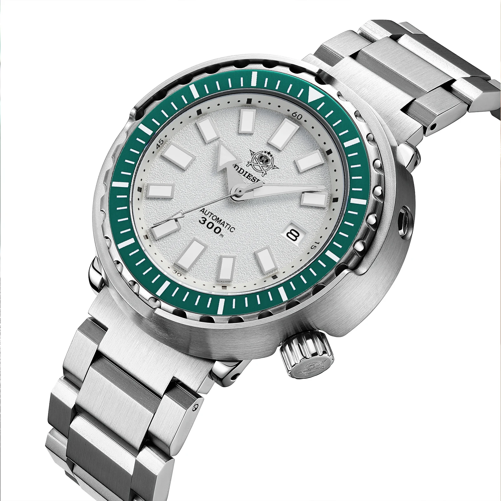 ADDIESDIVE 300m Diving Automatic Tuna Watch NH35 Sapphire Glass Mechanical Watches AD2090 Luminous 41mm Luxury Relogio Masculino