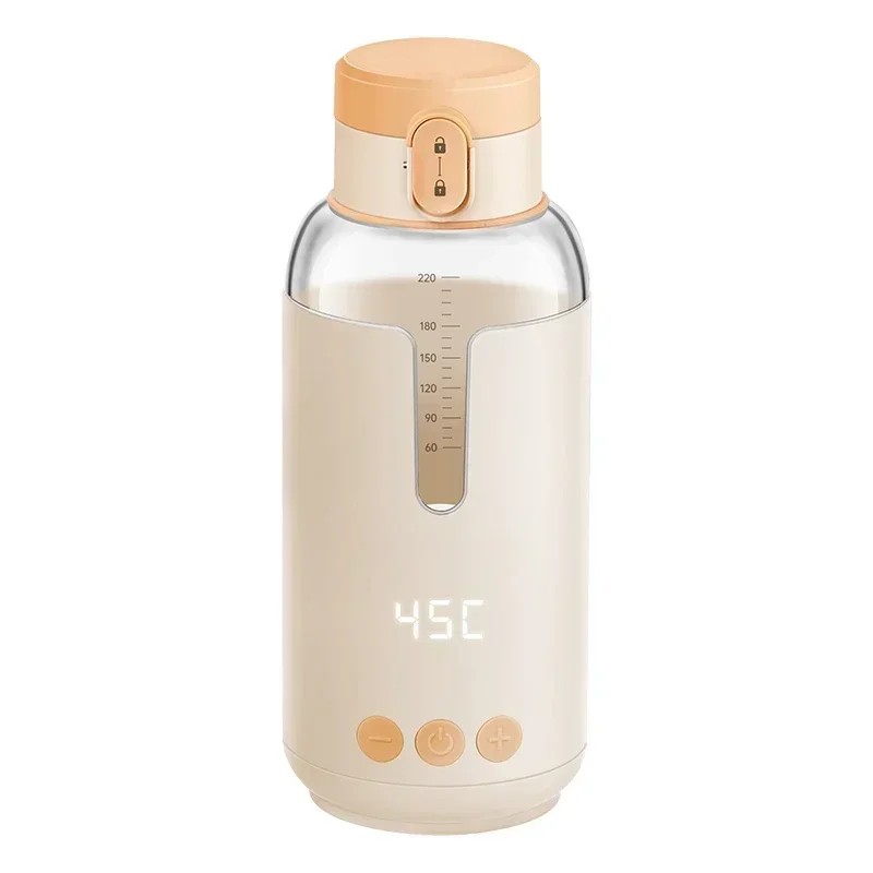 

Wireless Portable Kettle Mini Automatic Heating Thermostatic Electric Milk Making Magic Device 220v