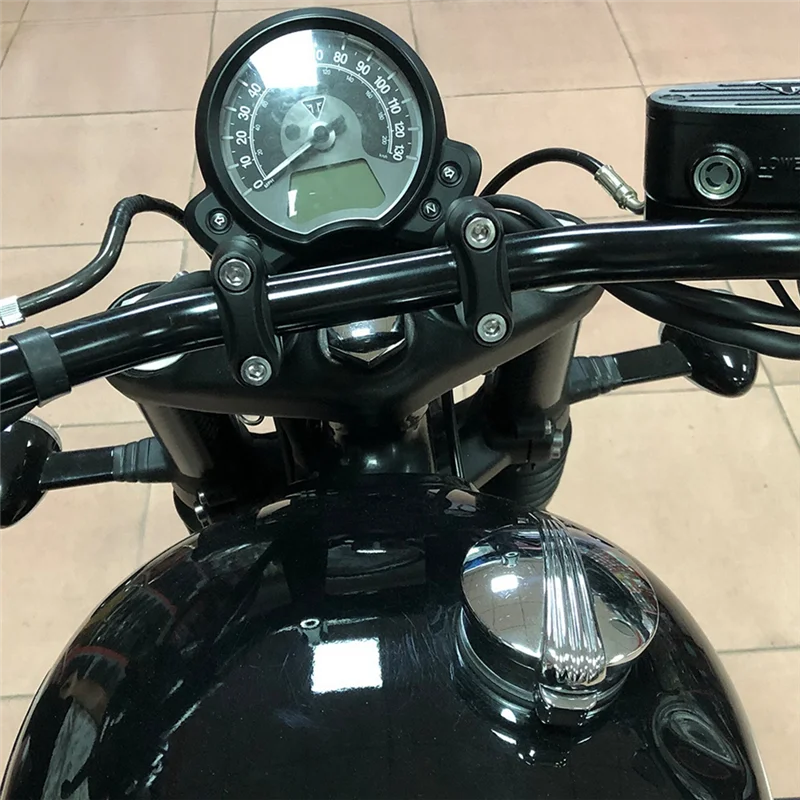 A20K-Motorcycle Handlebar Heightener Handlebar Stem Clamp Adapter Lifter Heightener For Triumph Bobber T100 T120 Speed Twin