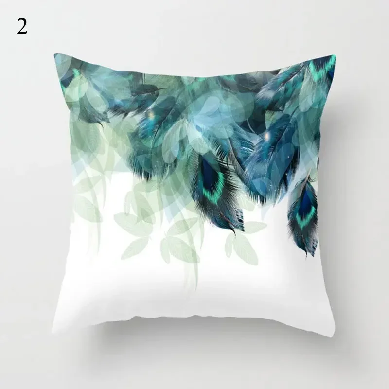 Decorative Sofa Pillowcase Throw  Green Collection Cushion Cover Eye Geometric Abstract pillowcase 40x40cm 50x50 45x45