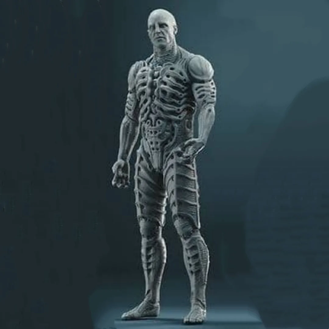 

1/24 Scale Resin Figure Model Kit Alien human Unassembled and Unpainted 3D printing DIY toy 452