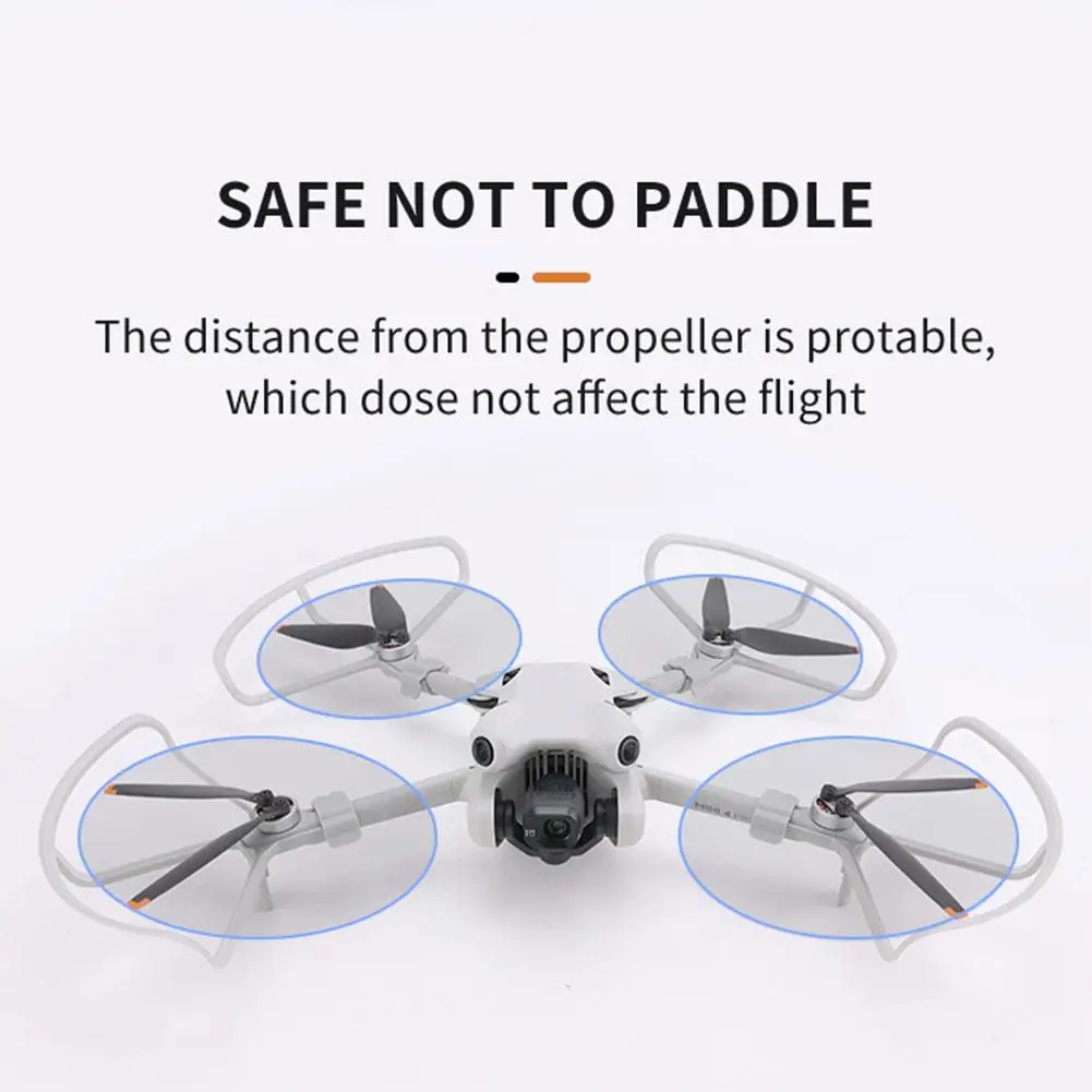 Hélice de caméra aérienne anti-collision pour importateur, anti-rayures, enlèvement rapide, pare-chocs de navette de protection pour DJI MINI 4 PRO