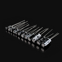 120pcs 12 Aluminum Electrolytic Capacitor Assortment Kit Pack,16V 25V 50V 1uF~470 Electronic Components Package