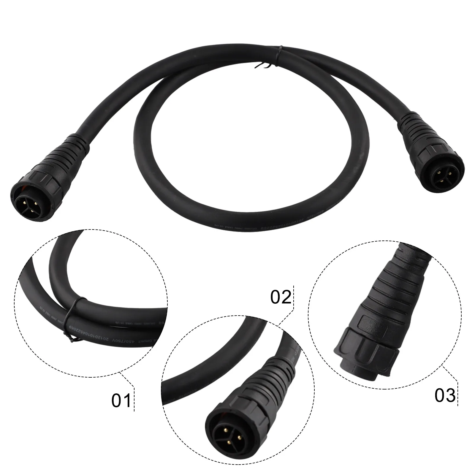 

AC Cable For Waterproof Grid Tie Inverter Series Connect Inverter For WVC Series For Cable Connection Special Cable