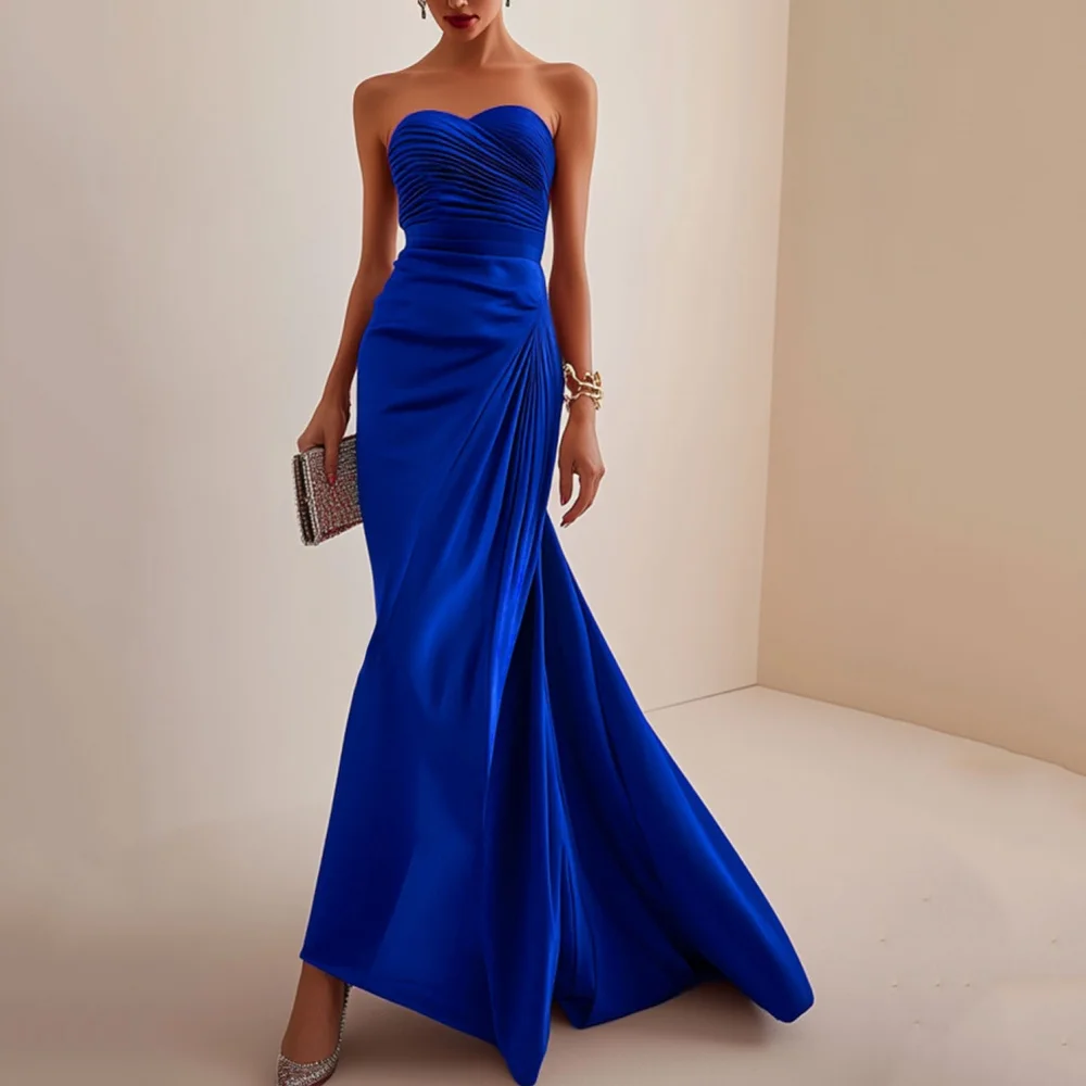 Vestido de noite senhoras vestidos de festa longos mulher para casamentos vestidos de baile 2025 vestido formal feminino casamento vestidos elegantes personalizados