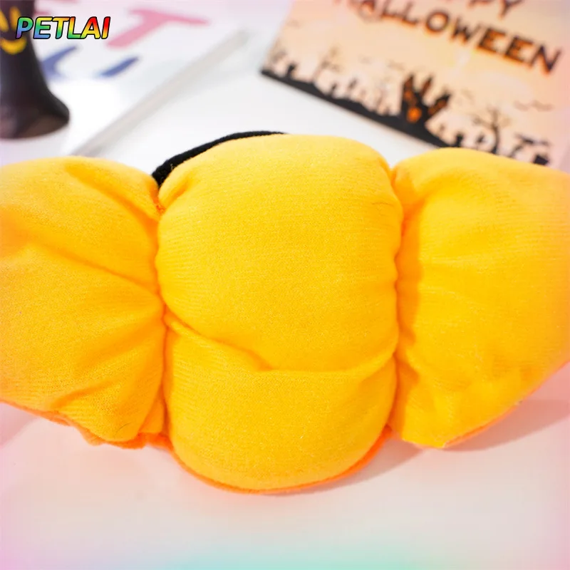 Sombrero de calabaza de Halloween para perro y gato, gorro divertido de transformación para mascotas, disfraz de gato, accesorios mágicos de calabaza, sombrero encantador de Halloween
