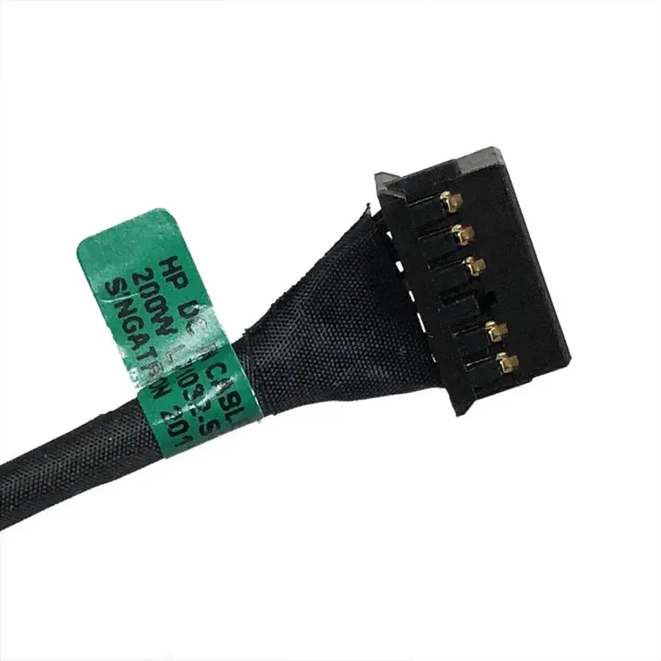 For HP OMEN 4 PRO 5 15-DC DC1062TX TPN-Q211 DC Power Jack Cable Charging Port