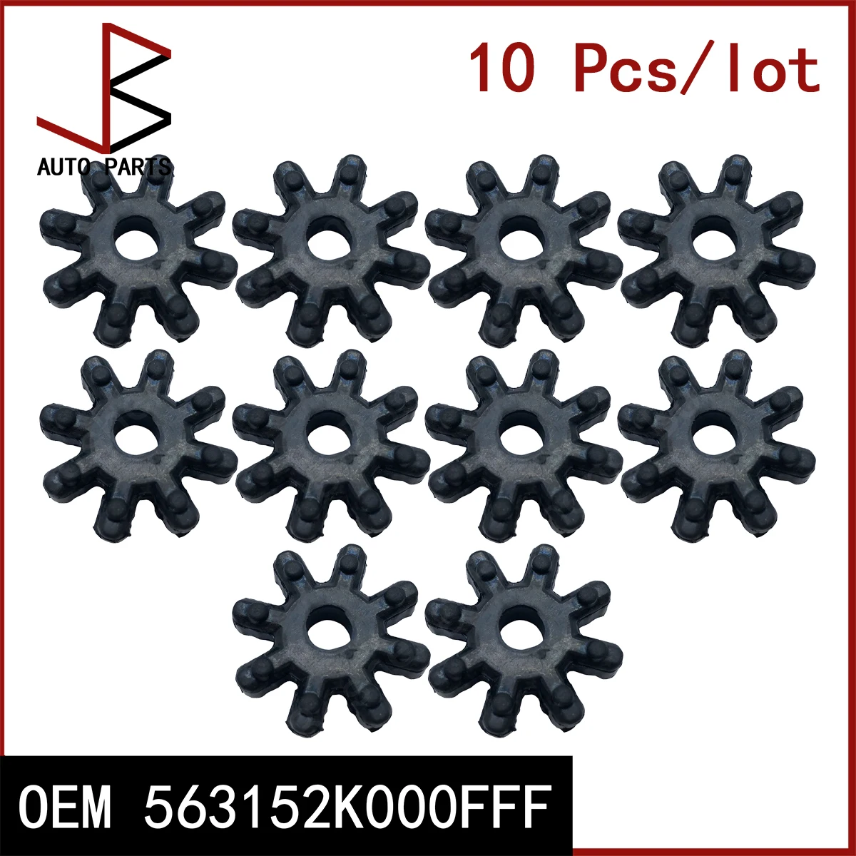 10 Pieces/lot OEM 56315-2K000-FFF 563152K000FFF 56315 2K000 FFF 56315-2H000-FFF 563152H000FFF Flexible Coupling for Hyundai