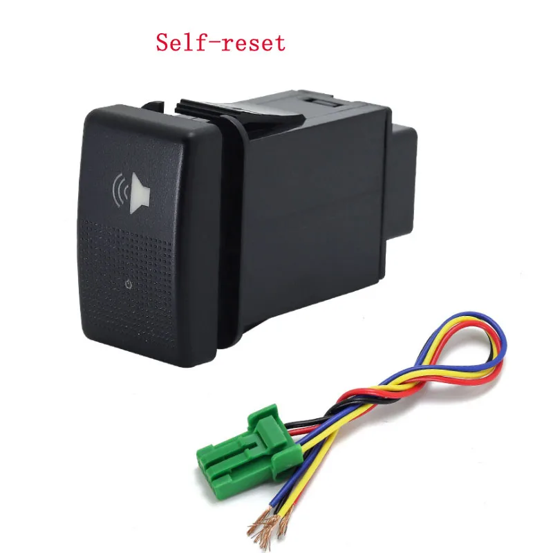 1PC Fan Speaker Rearview Mirror Folding Driving Recorder Radar Front Fog Light Switch Button for Mazda 6 New Auto Accessories