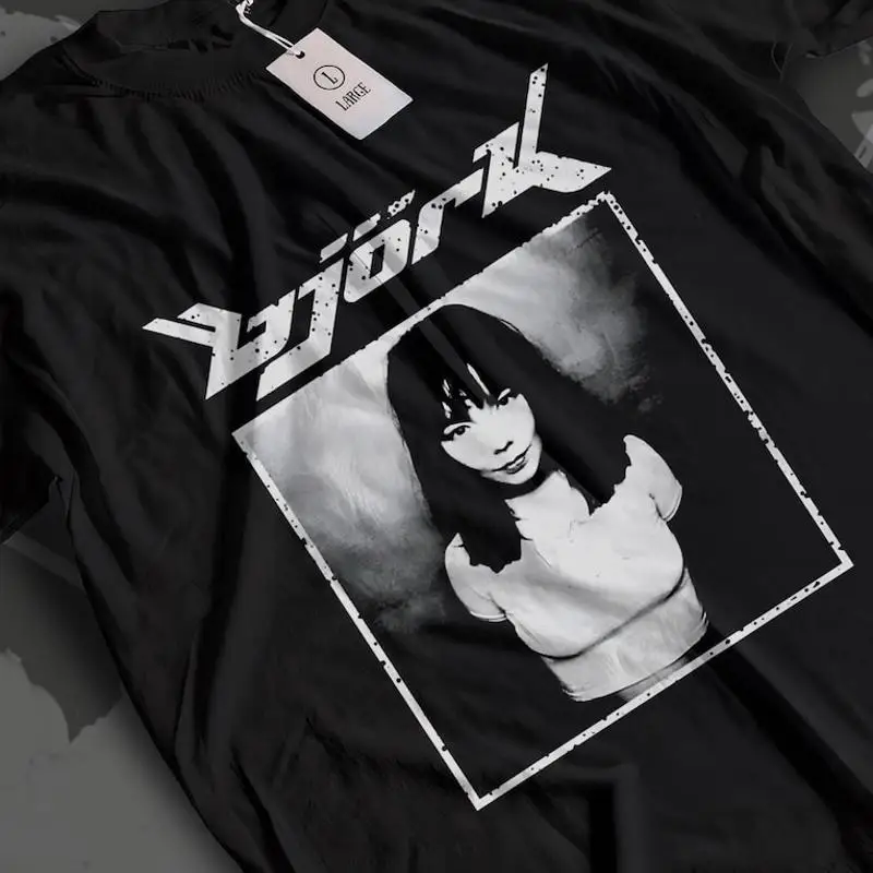 Bjork Vintage 90s Alternative Retro Logo T-Shirt