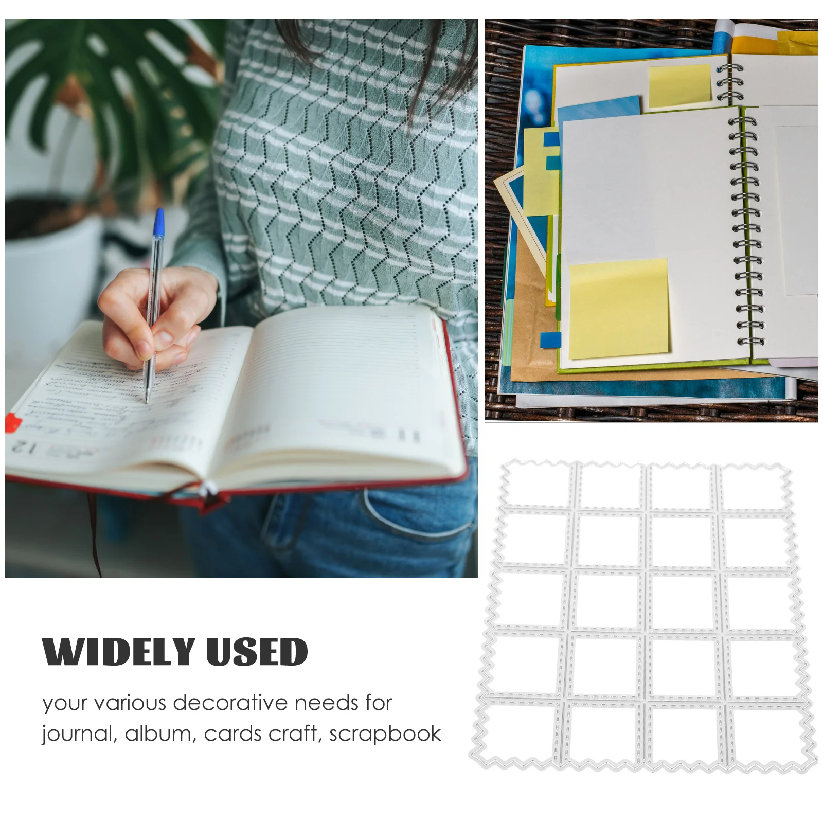 

Metal Stamp Cut for Card Making Photo Stamp Die For Card Making Album Molds Crafted Carbon Steel Frame Storage Containers