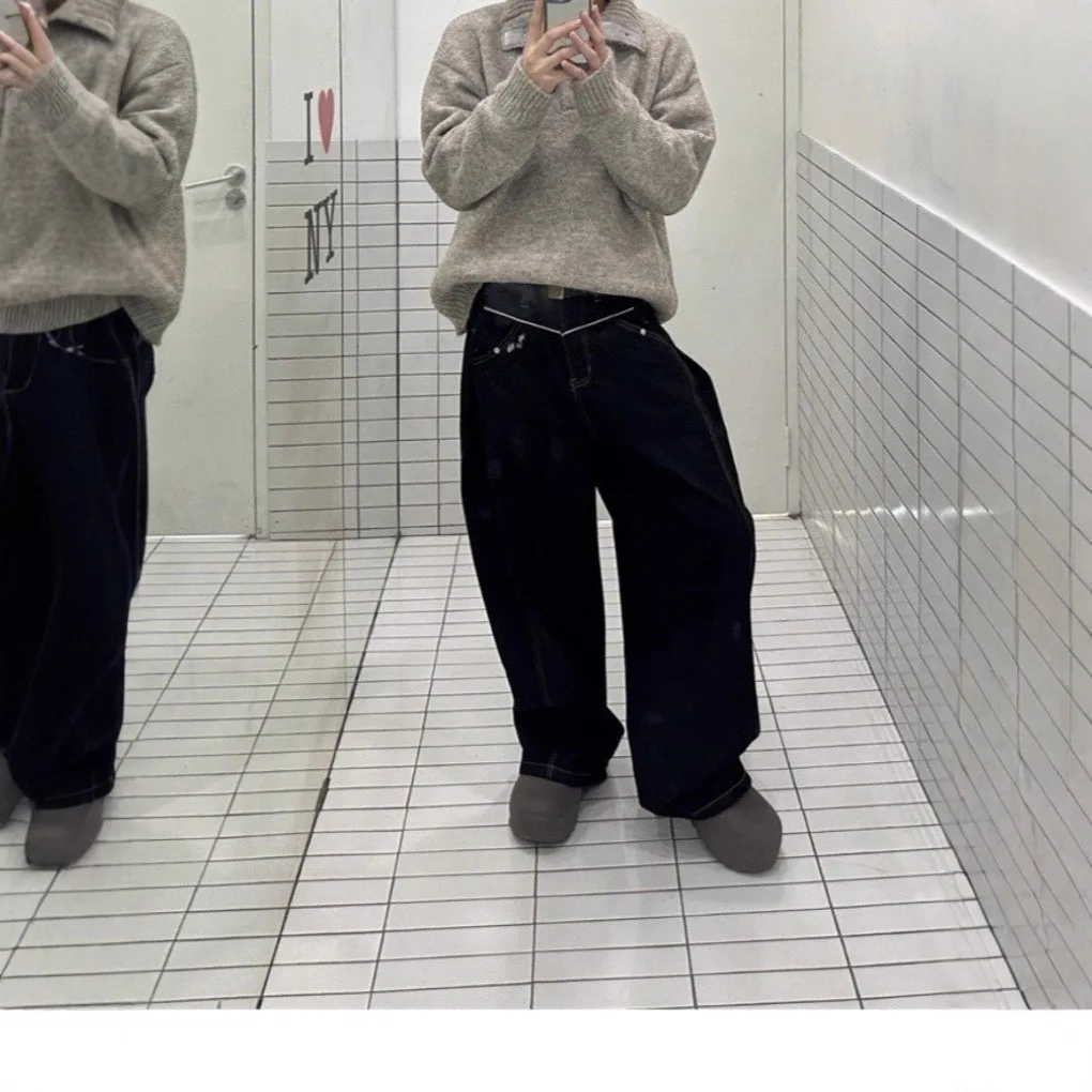 

Свободный крой Thi вязаный свитер с высоким воротником мужской корейский Sle Lazy Faion внутренняя одежда футболка повседневная повседневная винтажная футболка