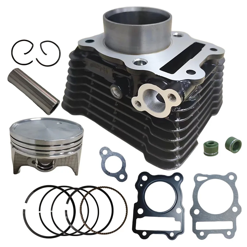 Motorcycle Engine Cylinder and Piston Suitable for Suzuki GXR155 Gixxer 155 and GSX150 Cylinder Kits 56mm