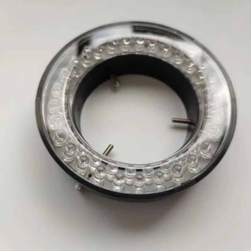 Lampu bayangan LED 110V-240V, mikroskop sumber cahaya cincin iluminator cahaya untuk alat kamera Digital industri mikroskop TVE