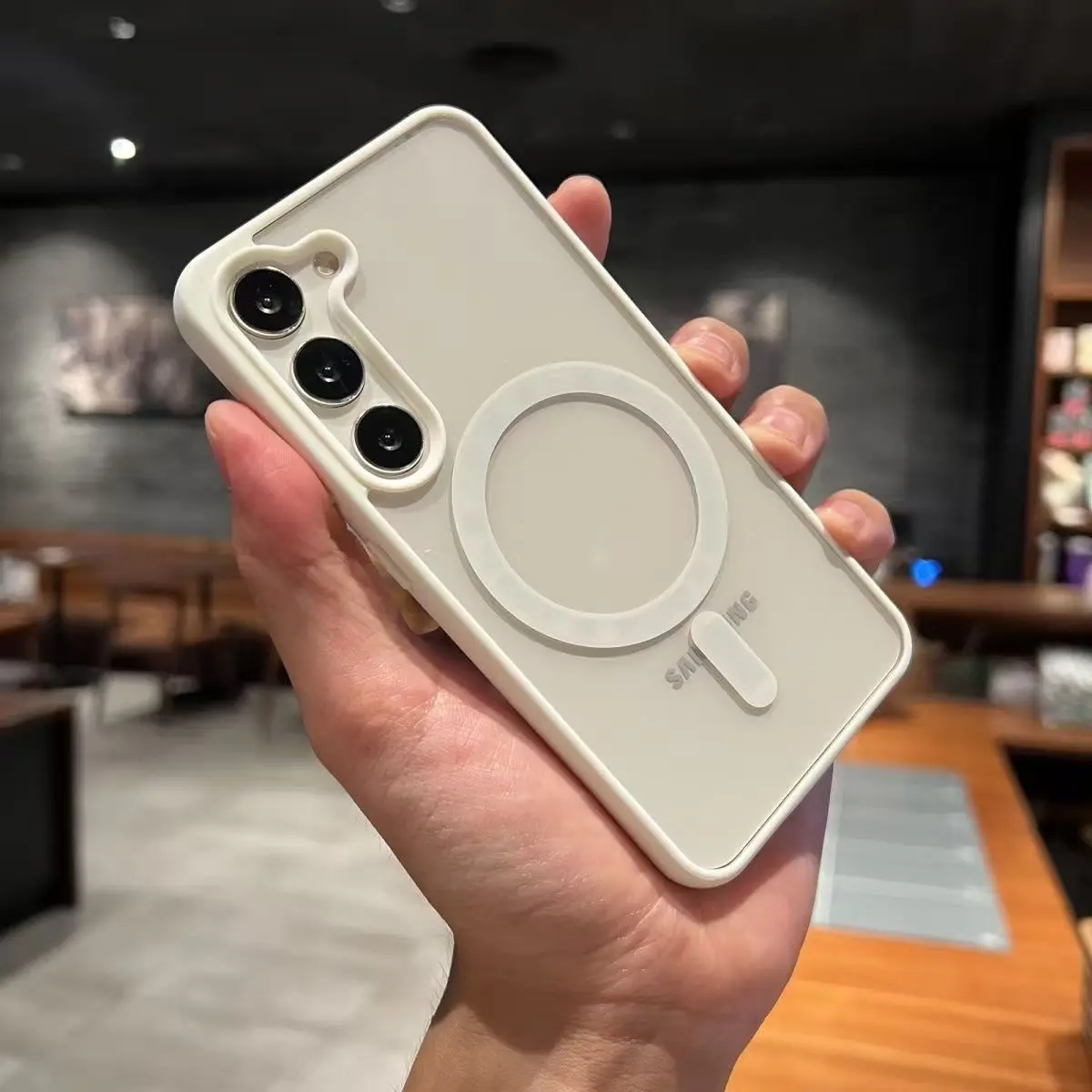 Clear Magnetic Case for Samsung Galaxy A16 A36 A56 A15 A35 A55 S25 S24 S23 S22 Plus FE Ultra S25 edge Cover Case